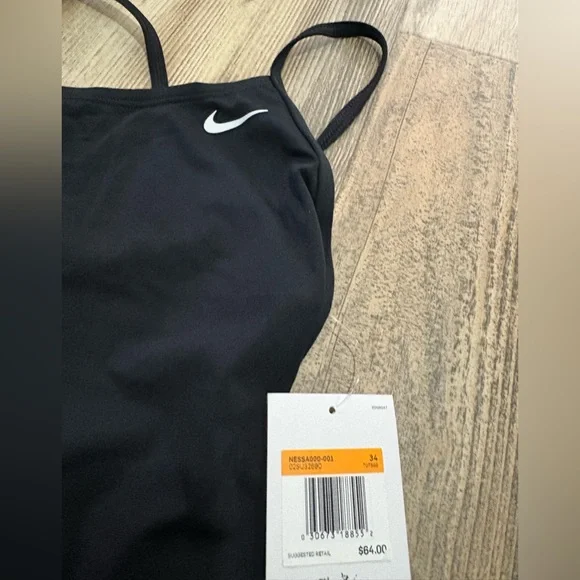NWT Nike Hydrastrong Lace-Up Tie Back One-Piece - Picture 6 of 6